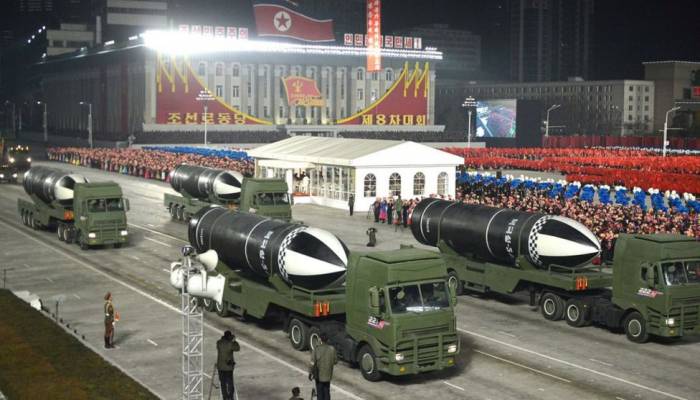 North Korea unveils new submarine-launched missile