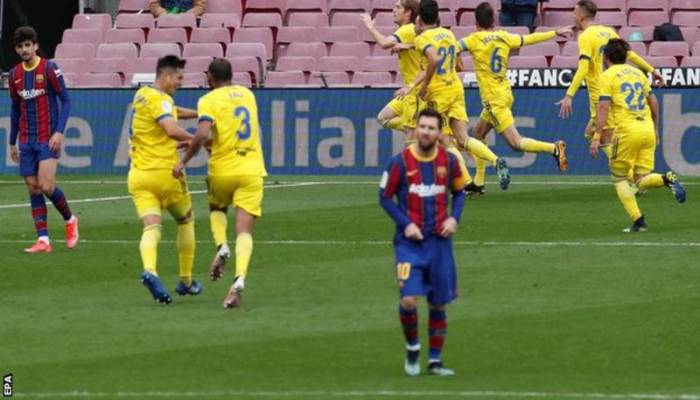 Draw with Cadiz ends Barcelona's winning run