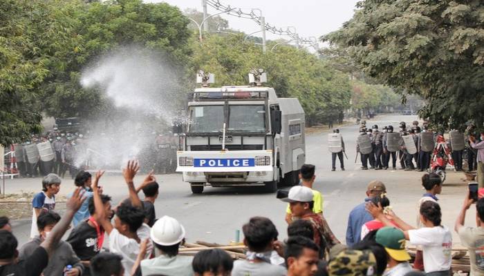 2 killed in Myanmar anti-coup protest