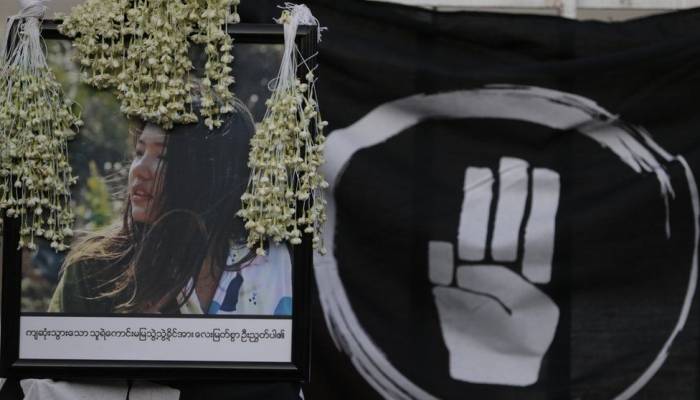 Woman shot during Myanmar anti-coup protests dies