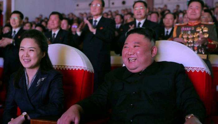Kim Jong-un's wife makes first appearance in a year
