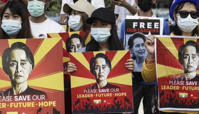 Myanmar military must release Suu Kyi - Raab