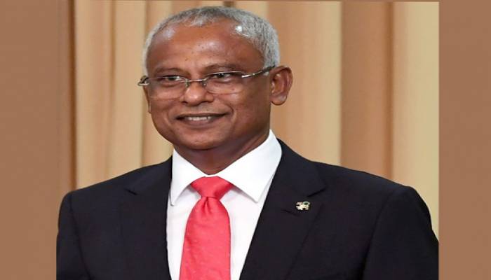 Red carpet rolled out as Maldivian President arrives
