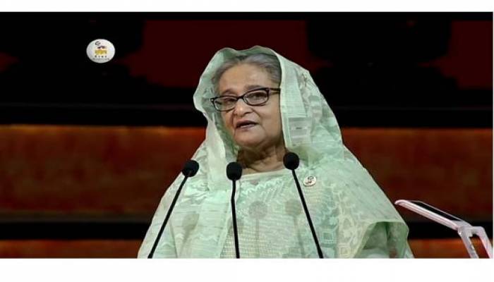 PM urges world people to ensure sustainable development