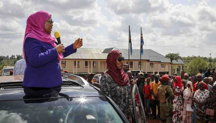 Samia Suluhu Hassan becomes Tanzania's first woman president
