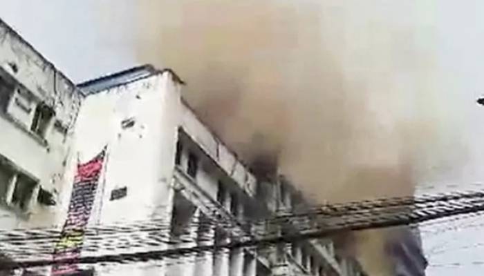 Fire at NRBC Bank building in Motijheel under control