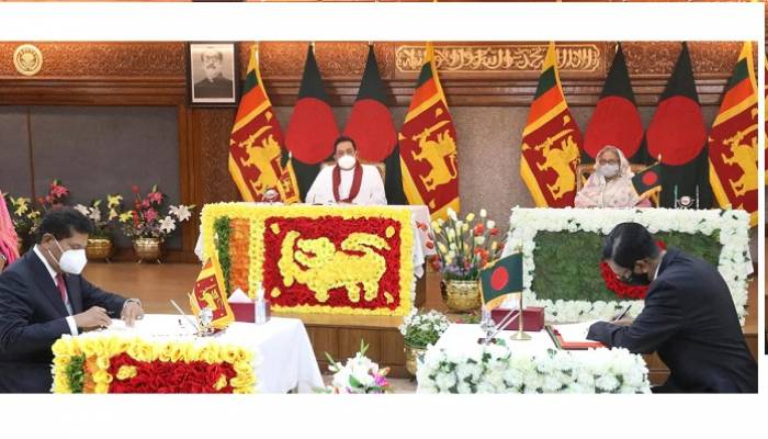 Dhaka, Colombo sign 6 MoUs