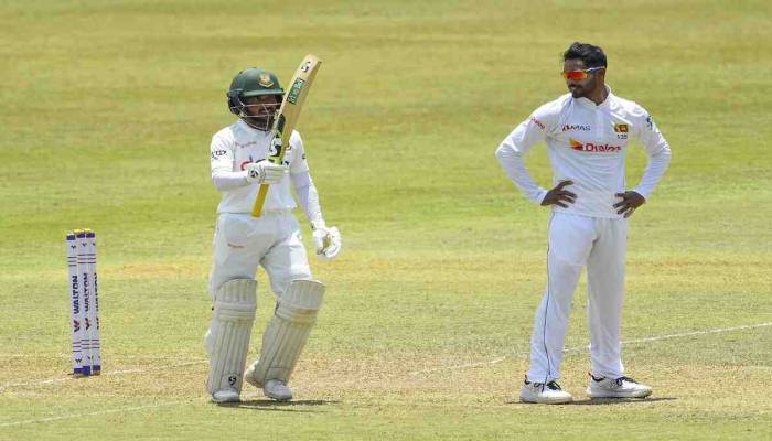 Mominul hits maiden overseas test century