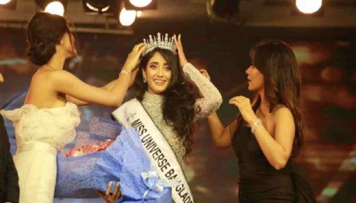 Tangia Zaman Methila wins Miss Universe Bangladesh 2020