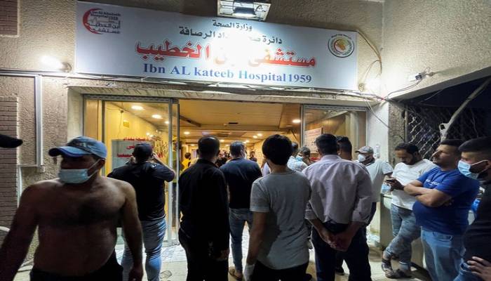 27 dead in Baghdad hospital fire