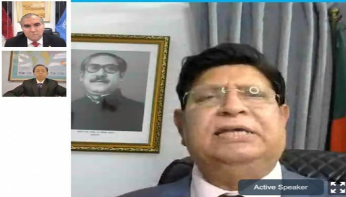 Momen seeks support for LDCs to produce Covid vaccines