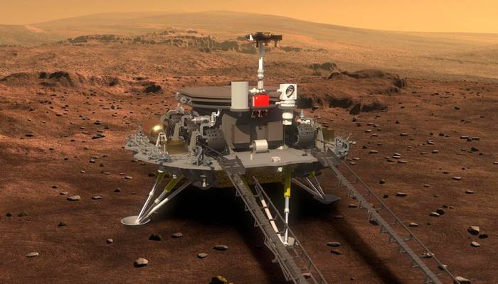 China lands its Zhurong rover on Mars