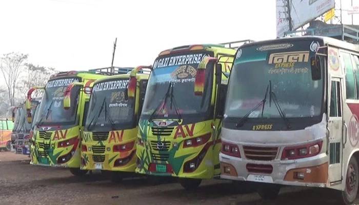 Bus, launch on Barisal-Dhaka route stopped