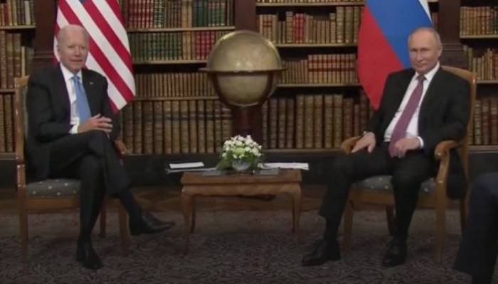 Putin and Biden start tense Geneva summit talks