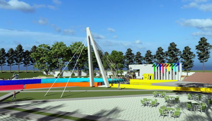 Sheikh Russel Shishu Park construction work progressing fast in Rajshahi