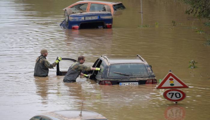 Merkel to visit flood zone as western Europe death toll tops 170
