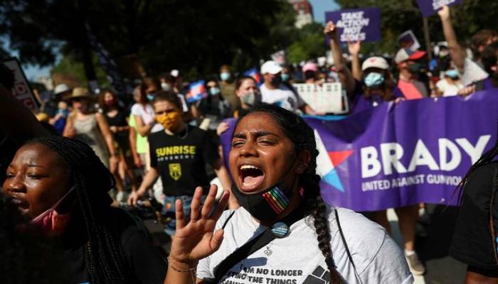 Thousands march in Washington, US cities for voting rights