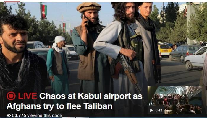 Three reportedly killed by gunfire at Kabul airport - WSJ