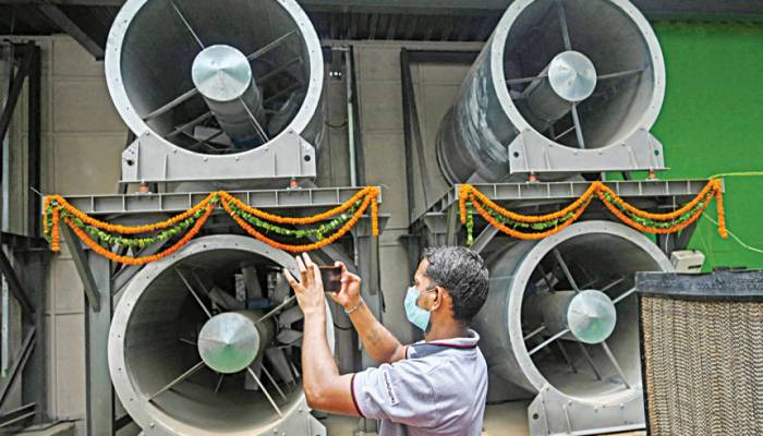 New Delhi opens first ‘smog tower’