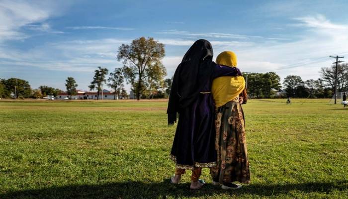 Afghan girls stuck at home