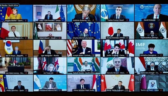 G20 pledges help for Afghan humanitarian crisis
