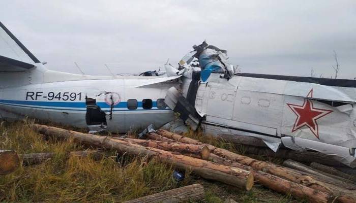 Russian plane crashes in Tatarstan region