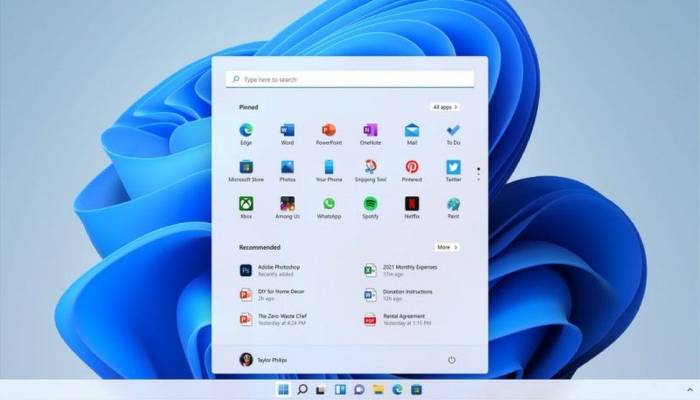 Windows 11 launches with redesigned start menu