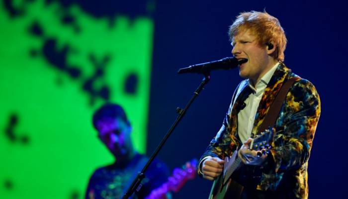 Ed Sheeran wins best artist at MTV Europe Music Awards