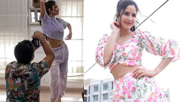 Katrina Kaif shares a glimpse of her dance practice