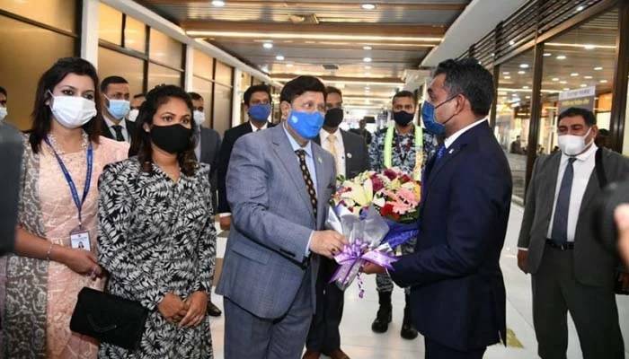 Maldivian Vice President arrives