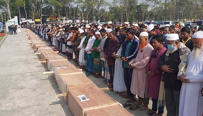 Joint namaz-e-janaza of 30 bodies held