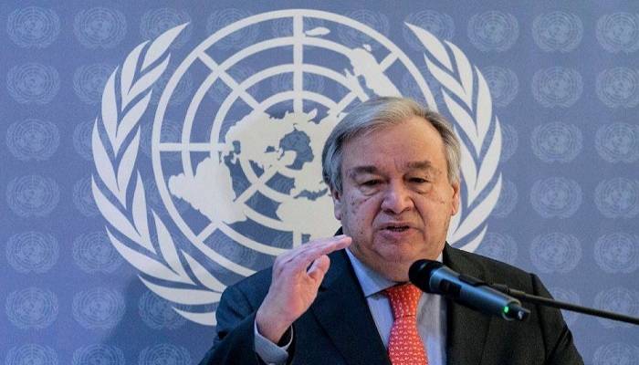 Vaccinate whole world to end pandemic, UN chief tells Davos