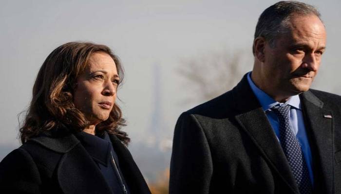 Husband of US VP Harris, students evacuate Black history event after bomb threat