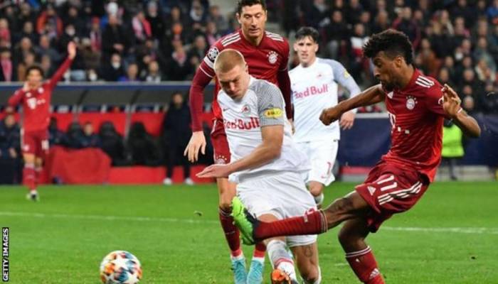 Coman hits late leveller to rescue Bayern