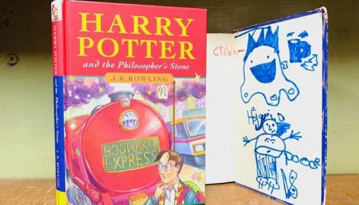 Harry Potter bought for 50p in charity shop sells for £15k