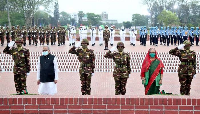 President, PM pay homage to Liberation War martyrs