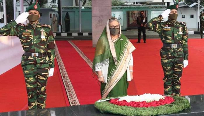 PM pays homage to Bangabandhu on historic March 7