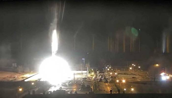 Russian forces seize huge Ukrainian nuclear plant, fire extinguished