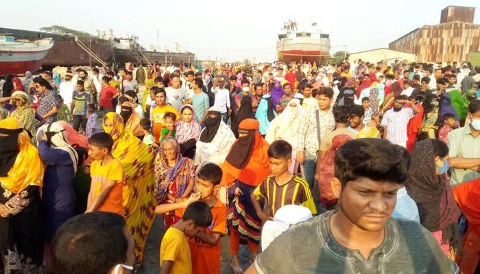 Launch sinks in Shitalakshya, four bodies recovered