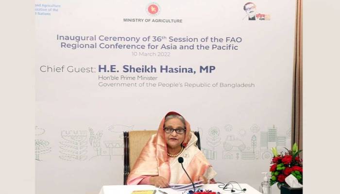 PM Hasina stresses for food security in Asia-Pacific region