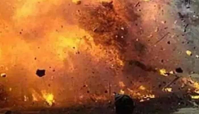 Two killed in an explosion at an illegal fireworks factory