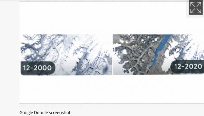 Earth Day 2022: Google doodle shows stark images of climate change