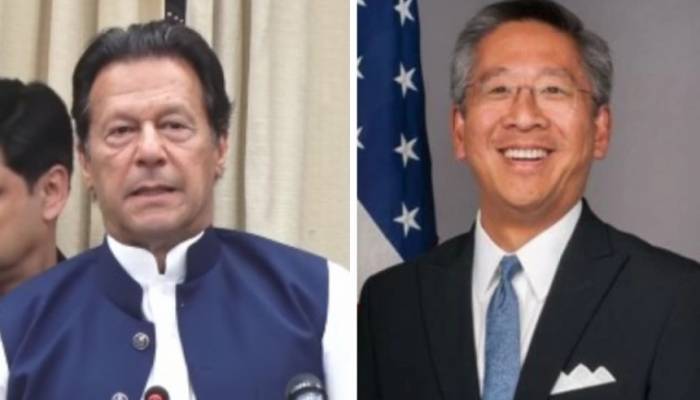 Imran Khan: US Asst Sec of State for South, Central Asian Affairs made the threat