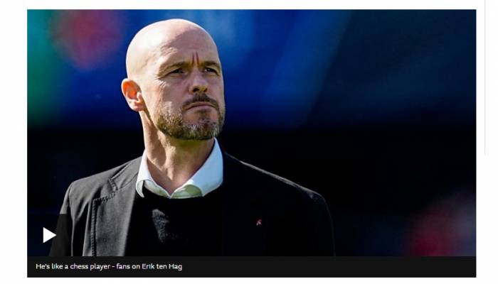 Man Utd appoint Ten Hag as next manager