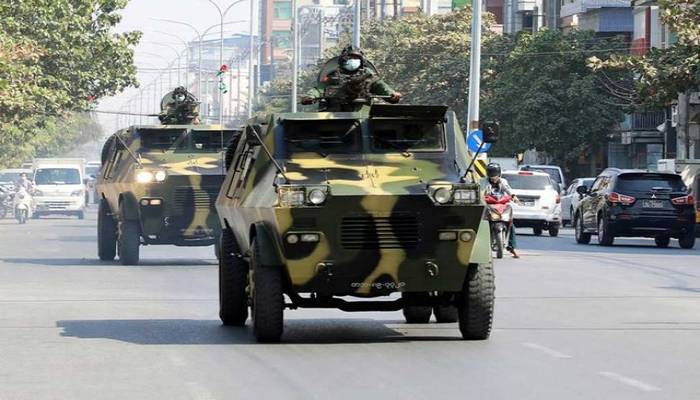 Myanmar army launches air strikes against rebels