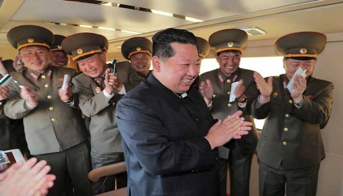 N Korea's Kim observes missile test to boost nuclear capabilities
