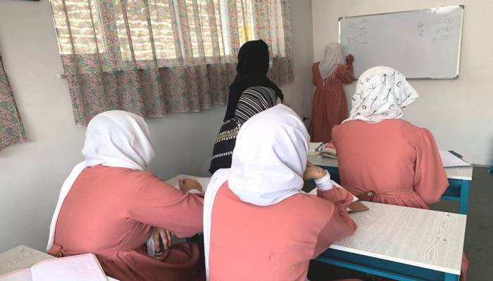 Afghanistan: Inside a secret school for girls