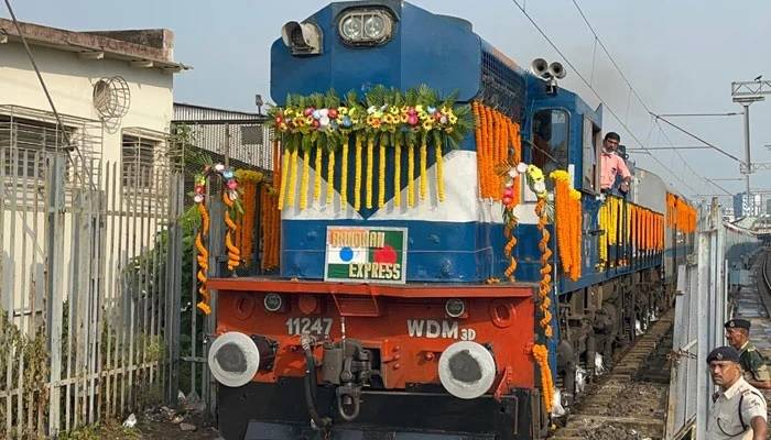Dhaka-Kolkata train service resumes after over 2 years