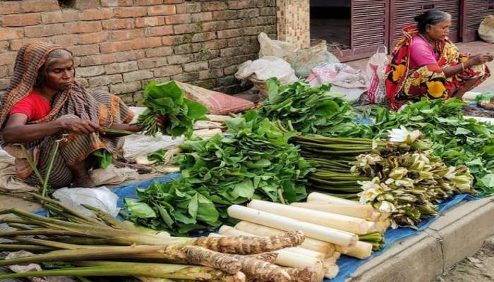 Summer vegetables appear abundantly in Rajshahi markets