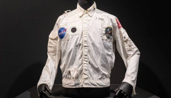 Buzz Aldrin's moon jacket sells for sky-high $2.8m